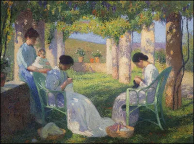 Qui a réalisé "Les Tricoteuses" ?