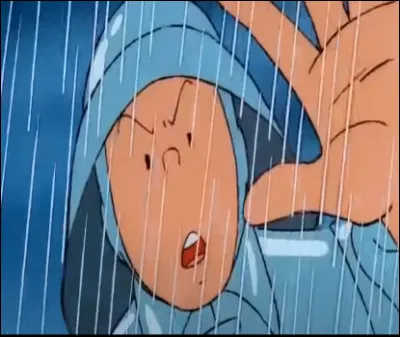 Tintin pousse un cri mais qu'arrive-t-il droit sur eux ?