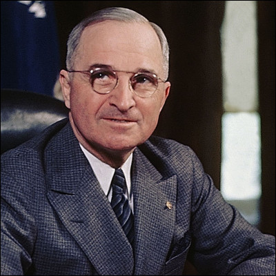 Cet homme politique américain, démocrate, président d'avril 1945 à janvier 1953, se prénomme ...