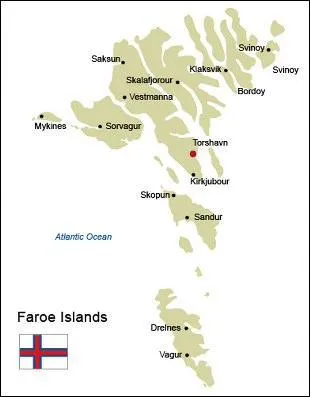 A quel pays "appartiennent" les îles Féroé ?