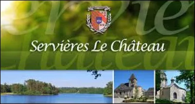 Commune Corrézienne, Servières-le-Château se situe en région ...
