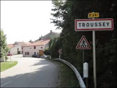 Nous sommes dans le Grand-Est à l'entrée de Troussey. Village de l'arrondissement de Commercy, il se situe dans le département ...