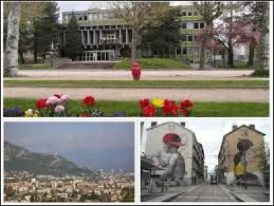 Ville de la métropole Grenobloise, en Auvergne-Rhône-Alpes, Fontaine se situe dans le département ..