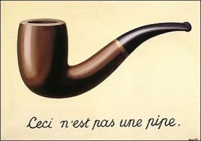 Magritte a r&eacute;alis&eacute; le tableau "Ceci n'est pas une pipe", mais a-t-il os&eacute; peindre sur le m&ecirc;me mod&egrave;le "Ceci n'est pas une pomme" ?