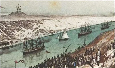 Quel diplomate et entrepreneur fran&ccedil;ais est &agrave; l'origine de la cr&eacute;ation du canal de Suez ?