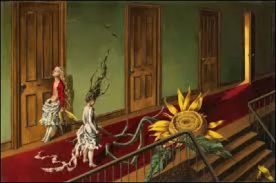 Dorothea Tanning (1910-2012), peintre surréaliste et symboliste est la 4ème et dernière épouse de 1946 à 1976 d'un peintre naturalisé américain :