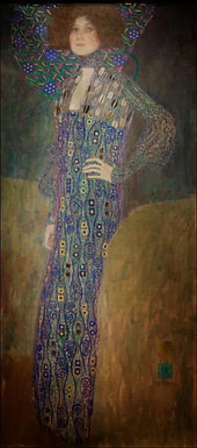 Emilie Flöge, styliste et créatrice de mode autrichienne ici représentée par Klimt, fut la compagne de :