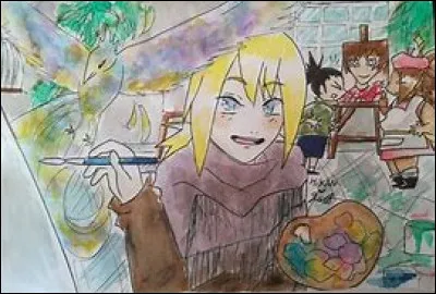 « C'est insupportable, cette suffisance que vous avez dans le regard ! Comme si vous vouliez rabaisser mon art ! Et ça, je ne peux pas le tolérer ! Je ne peux pas tolérer qu'on porte le regard sur mes uvres sans s'émerveiller ! Ce regard qui nie ma créativité ! » 
Le retour de l'artiste de la question 2, lequel a dit ça ?