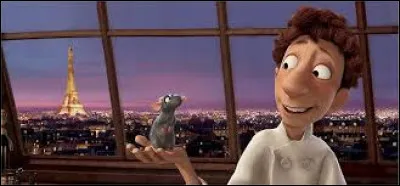Qui apprend que Linguini est le véritable chef du restaurant dans le film "Ratatouille" ?