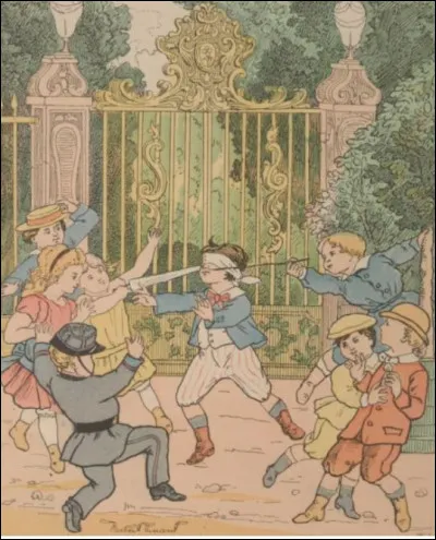 Jean Colin a été au Xe siècle un gigantesque guerrier du pays de Liège armé d'un maillet. Privé de la vue, lors d'un combat il défendit son pays et fût anobli par le Roi Robert qui accola à son nom celui de Maillard. Son nom aurait inspiré la création du jeu de colin-maillard. Vraie ou fausse cette légende ?