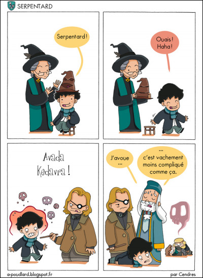 Que penses-tu des Serpentard ?