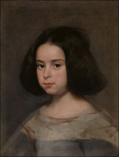 Quel peintre baroque espagnol du XVIIe a réalisé "Portrait d'une petite fille" ?