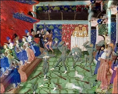 En histoire, quel événement appelle-t-on le "Bal des ardents" qui s'est déroulé à l'hôtel St-Pol en janvier 1393 ?