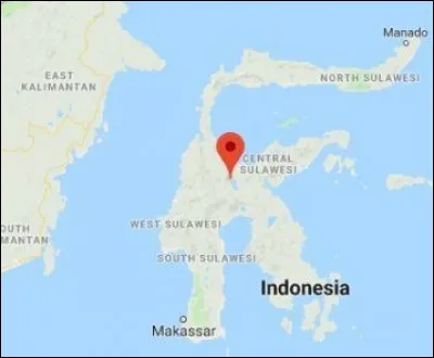 Quel détroit se trouve entre les Célèbes et Bornéo ?