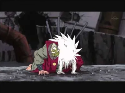 Dans quel pays le personnage de Jiraya meurt-il ?