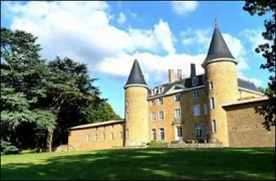 Quel est ce Château fort du XIIe siècle situé dans le Rhône ?