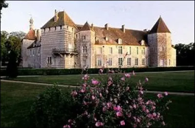 Quel est ce château médiéval du Xe siècle situé en Côte-d'Or dans le village qui produit un fromage du même nom ?