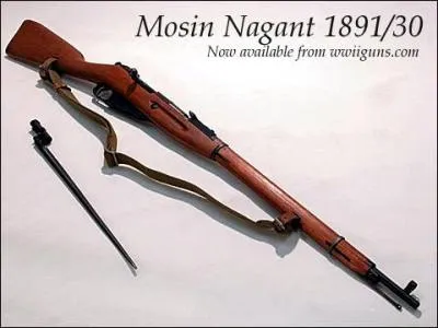 Le Mosin Nagant russe tait une des meilleures armes pour ...