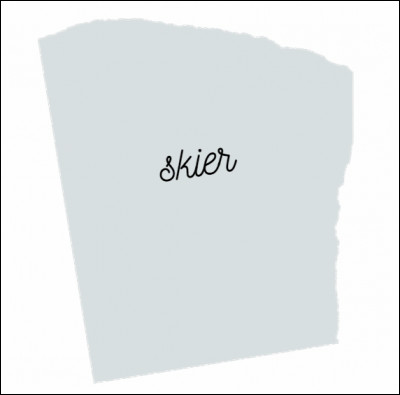 Parmi ces mots, il y a un synonyme du mot skier :