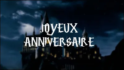 Pour ses 13 ans, qu'envoie Hermione &agrave; Harry comme cadeau ?