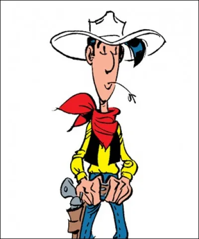 Quelle est est la couleur de la robe de Jolly Jumper, le cheval de Lucky Luke ?