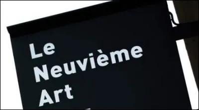 Quel est le neuvième art ?