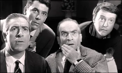 Louis de Funès doit attendre les années 60 pour connaitre la consécration avec la série des "Gendarmes". Dans quel film a-t-il tenu auparavant le premier rôle ?