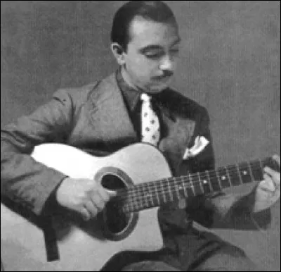 Quel guitariste de jazz (1910-1953), cr&eacute;ateur du jazz manouche, &eacute;voluera avec le Quintette du Hot Club de France avant de jouer avec Duke Ellington ?