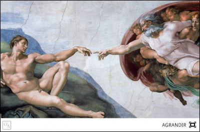 Qui a peint "La Création d'Adam" ?