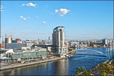 La ville de Manchester est située en Irlande :