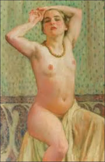 Qui a peint "Paquita au collier" ?