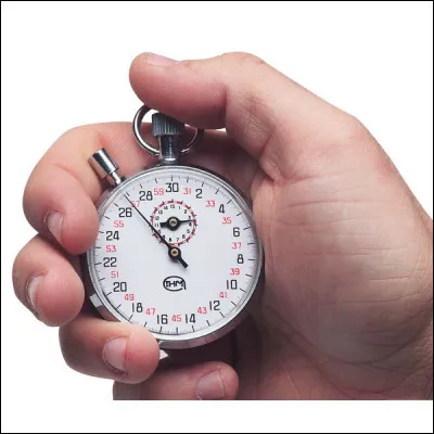 Prenez votre temps, vous n'êtes pas...