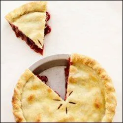 Gnralement sale mais aussi ici de fruits rouges.