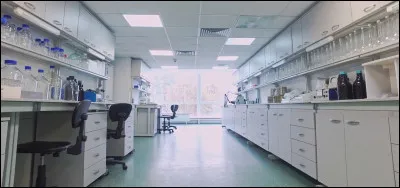 Tout type d'analyse est fait dans cette salle. Ce laboratoire est géré par un...