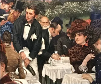 Qui a immortalis&eacute; cette sc&egrave;ne, chez Ledoyen, aux Champs &Eacute;lys&eacute;es ?