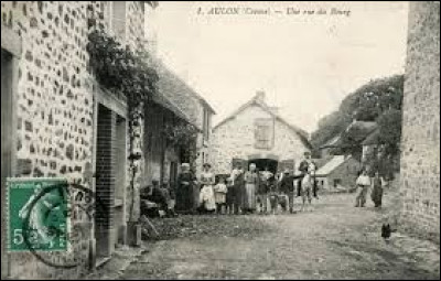 Commune Creusoise, Aulon se situe dans l'ancienne région ...