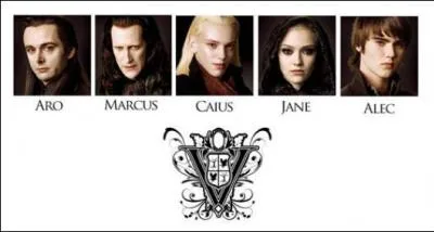 Qui les Volturi ont-ils pour jumeau/Jumelle ?