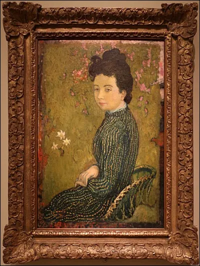 Qui a peint Eva Meunier vêtue d'un col vert ?