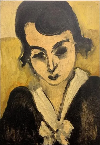 À qui doit-on "Femme au col blanc" ?