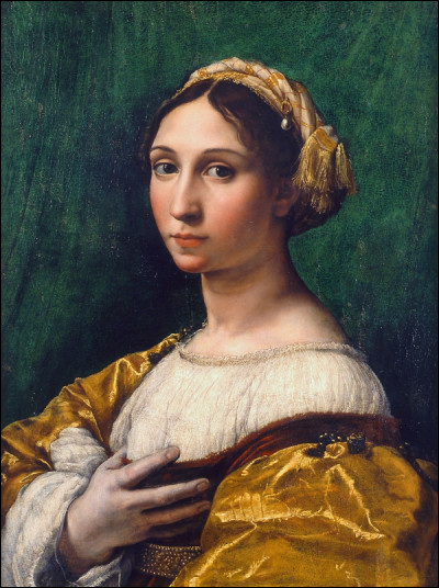 Quel peintre italien de la Renaissance a peint le tableau "Portrait d'une jeune fille" ?