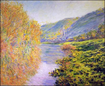Qui a peint "Rives de la Seine à Jeufosse, automne" ?