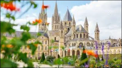 Dans quel département se situe la ville de Caen ?