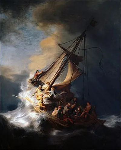 Qui est le peintre du "Christ dans la temp&ecirc;te sur la mer de Galil&eacute;e" ?