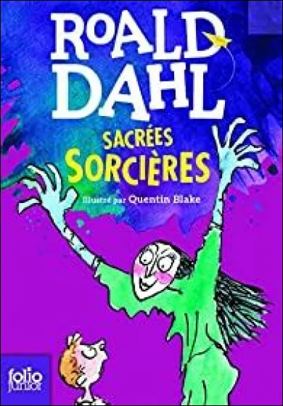 Voilà, nous avons fait le tour des informations sur Roald Dahl. 

Attendez une seconde... mais non ! 
Le quizz n'est pas fini ! Il reste encore quelques questions sur...
L"ILLUSTRATEUR ! 

Bah oui, c'est super important les dessins ! 
Mais aidez moi s'il vous plaît ! J'ai oublié son nom ! 

Ci-dessus une photo du livre de Roald Dahl : Sacrées sorcières !