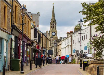 Ville écossaise de 35 000 habitants, située dans les Lowlands :
