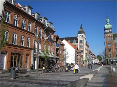Dans quel pays se trouve la ville de Fredericia, peuplée de 41 000 habitants ?