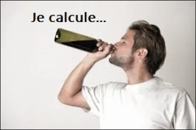 Quelle quantité de vin reste-t-il dans une bouteille de 75 cl aux deux tiers vides ?