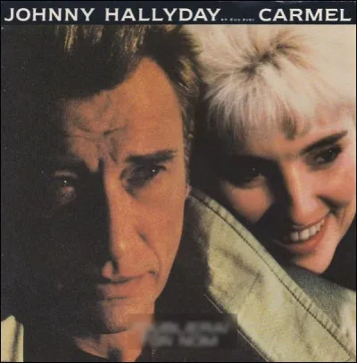 Quel est le titre de la chanson interprétée par Carmen et Johnny Hallyday ?