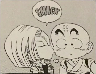 Pourquoi C-18 aime-t-elle Krilin dans la version SD ?