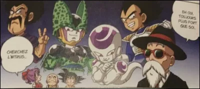 Qui est l'intrus entre Végéta, Freezer, Cell et Hercule ?